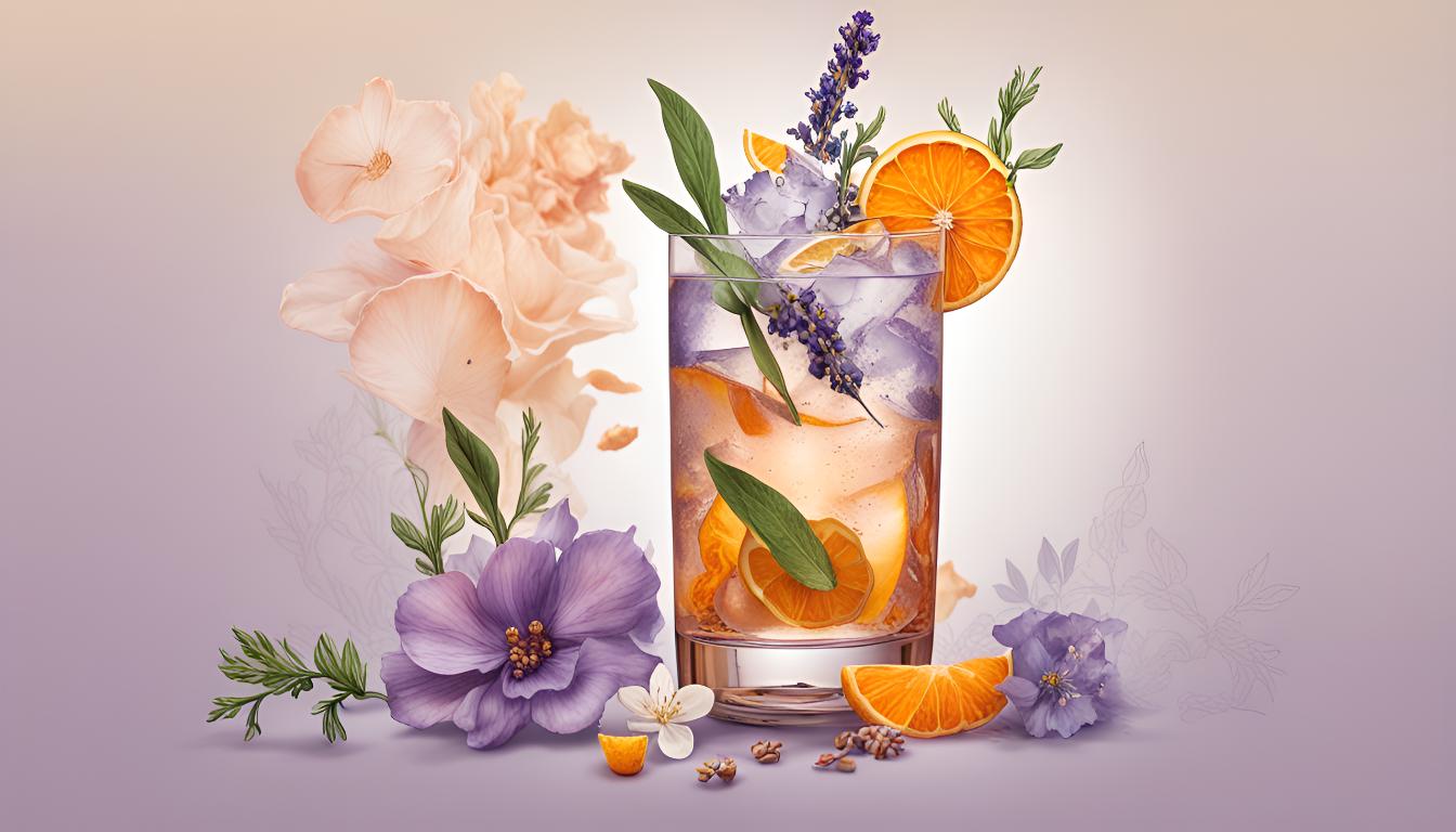 How to make your own flower infused tonic water